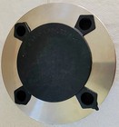 2-inch Npt Threaded Stainless Steel Flange With A 6-inch Outside Diameter