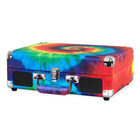 Victrola Vintage 3-speed Bluetooth Suitcase Turntable With Speakers  Tie Dye