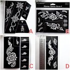 Hand Tattoo Stencils For Diy Temporary Mehndi Henna Tattoos At Home   Reusable