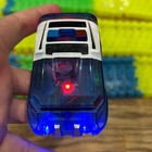 Magic Tracks Glow In The Dark Flexible Racetrack Set With Led Police Car Toy