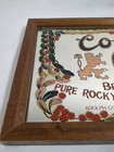 Vintage Coors Beer Mirror Bar Sign Brewed Pure Rocky Mountain Spring Water 1980s