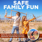 Adventure Awaits - 2-pack Handmade Wooden Bow And Arrow Set - 20 Wood Arrows