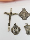 Vintage Estate Find Religious Miraculous Medal Italy Lot Of 6  63 