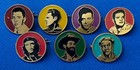 Celebrity Personality Cuba Revolution Fidel Castro Che Guevara Pin Badge Bronze