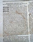 Rare Paul Revere Masthead Engraving American Revolutionary War 1779 Newspaper