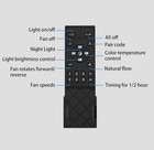 Universal Ceiling Fan Remote Control Kit With Light Dimmer 6 Speed 4 Timing