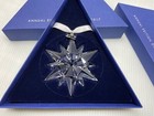2017 Swarovski Crystal Annual Edition Snowflake Ornament 5257589 In Box