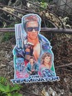 Terminator Metal Sign Vintage Style Movie  Home Theater Schwarzenegger 16x12 In 