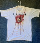 Vintage 1979 Alien Chest-burster T-shirt  Very Rare   Htf   Size L