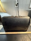 Antique Leather Doctor   s Bag Gladstone Style Medical Case