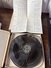 3 Vintage Us Army Broadcast Reel To Reel Tapes Airs Radio Logs Country Pop 1974