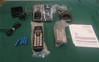 Panasonic Cordless Kx-tgd832m Cordless Phone 3 Handsets Metalic Black 199aa 195w