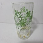 Vintage Davy Crockett Green Panel Tumbler Water Glass