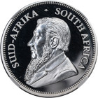 2017 South Africa 1 Ounce Silver Proof Krugerrand 50th Anniversary Ngc Pf69 U   