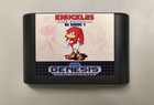 Knuckles The Echidna In Sonic 1 For The Sega Genesis   Case   Cover Art 