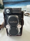 Yashica 44 Lm Grey 127 Film 4x4 Tlr Camera W  60mm F 3 5 Lens  Vintage