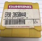 10 Pcs   4-40 Gh2 Cobalt 2 Flute Spiral Point Semi Bottom Tap  Guhring  loc Stk 