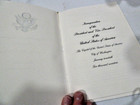 President Donald J  Trump Inauguration Invitation And Program 2017