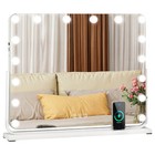 Vanity Desk With Mirror   Lights Large Makeup Vanity Dresser Table Makeup Table