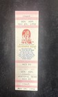 Vtg Mint Grateful Dead W Steve Miller Band Unlv Las Vegas Full Ticket 5-29-1992