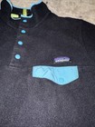 Vintage Patagonia Blue Synchilla Snap T  X-large Fleece Pullover Sz Xl  Mens