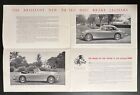 Original  1957 Jaguar  the New Xk 150 With Disc Brakes   Sales Brochure