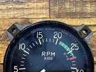 Vintage Stewart Warner Aircraft Tachometer   830006 2747 3 Hours