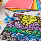 72pc 12x12 Colored Cardstock 18 Colors 65lb Heavyweight Craft Paper Set