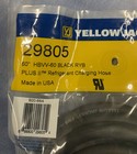 Yellow Jacket Black 60  Plus Ii Hose Set 1 4  W ball Valve End 29805