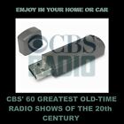 Sixty Greatest Old Time Radio Shows Of 20th Century On A Usb Flash Drive 