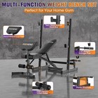 Olympic Weight Bench Pres With Squat Rack Adjustable Workout Bench With Rack 
