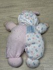 Eden 8 1 2  Plush Lovey Baby Doll Pink Flower   Heart Pajamas Blonde Hair Soft