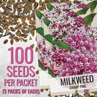 Seed Needs Mega Milkweed Seed Packet Collection - 5 Individual  Varieties