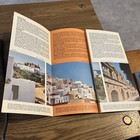 Greece Dodecanese Vintage Foldout  Travel Brochure 1968