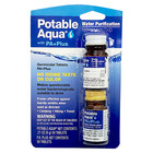 Four 50 Count Bottles  Potable Aqua Water Purification Tablets  No Iodine Taste