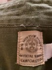 Official Bsa Boy Scout Of America Short Sleeve Green - No Size Tag  Looks Medium