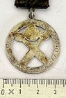 Cone Bowling Pendant 800 Silver 1939 Sergeant Corps 6 Battery D  Winner