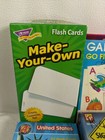 Elementary School Level Flashcard Sets Boxes Games Science Grammar Lot Of 12 