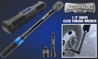 1 2  Torque Wrench Snap Socket Professional Drive Click Type Ratcheting