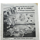 1935 Pflueger Supreme Fishing Reel Vintage Original Print Ad Field   Stream