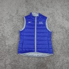 Kentucky Wildcats Vest Mens Medium Nike Shield Full Zip Ncaa Reversible Puffer