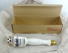 Modelo Especial Ceramic Draft Tall Beer Bar Tap Handle Soccer Ball Griffins Nib