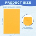 Money Envelope  100 Pcs 3 5  X 2 2  Cash Holder For Checks Coins  Deep Yellow