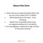 Ronnie Radke  pose  Mini Size Cutout