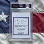 Thomas Edison Cut Handwritten Word Removed From An Autograph Letter Signed Psa