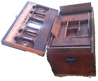 Excellent Antique Ornate  Clerics Traveling Chest   Trunk