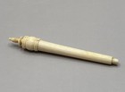 Antique Asian Handmade Intricate Bone Needle Case