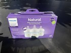 Philips Avent Natural Baby Bottle With Natural Response Nipple  Clear  4oz  3pcs