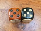 Vintage Blavia Made In France Thermometerdice Bakelite Pair One Is C Only 