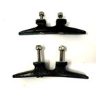 Vintage Marine Boat Cleat  Brass Or Bronze 5 25  Long Deck Hardware